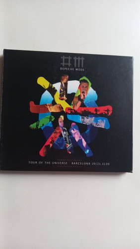 Cd / Dvd Depeche Mode Tour Of The Universe Barcelona 0