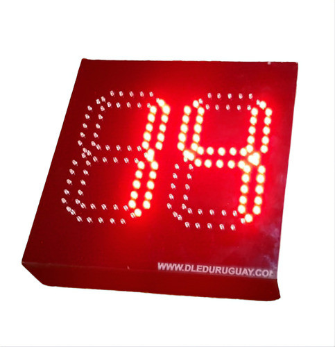 Indicador De Turno Led Con Numero De Puesto Caja. 0
