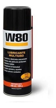 Lubricante W80 Multiuso Con Teflon Envase 440ml X 12u 1