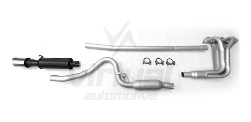 Escapamento Dimensionado 4x1 Chevette Chevy 500 Completo 1