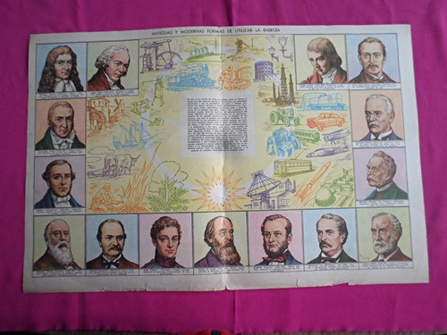 Lamina Billiken Antiguas  Modernas Formas D Utilizar Energia 0