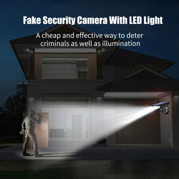 Luz De Câmera De Segurança Solar Led Falsa Para Jardim 1