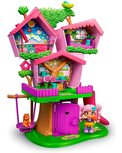 Juguete Kit Famosa Pinypon La Casa Del Arbol Febo 0