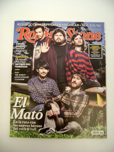 Rolling Stone 221 El Mato Decadentes  Radiohead Redhot Boedo 0