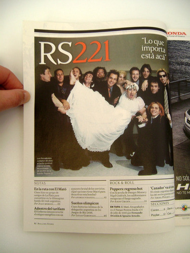 Rolling Stone 221 El Mato Decadentes  Radiohead Redhot Boedo 1