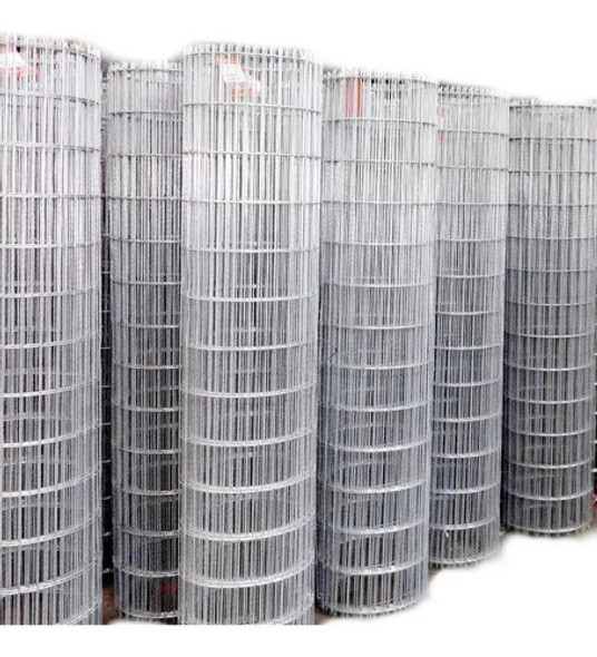 Tejido Malla Electrosoldada Galvanizada Rollo 1.20 X 25 Mts 0
