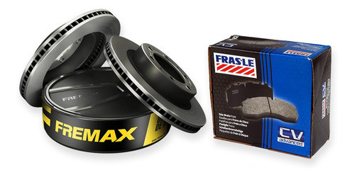 Kit Discos Y Pastillas P/ Gol Trend Fremax 0