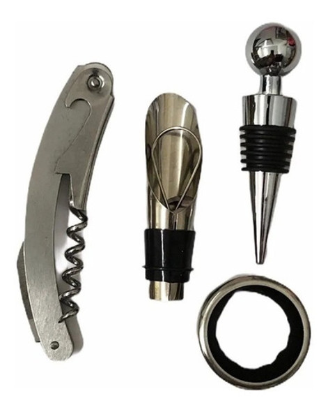 Set Kit De Vino 4 Piezas Regalo Empresarial En Caja 1