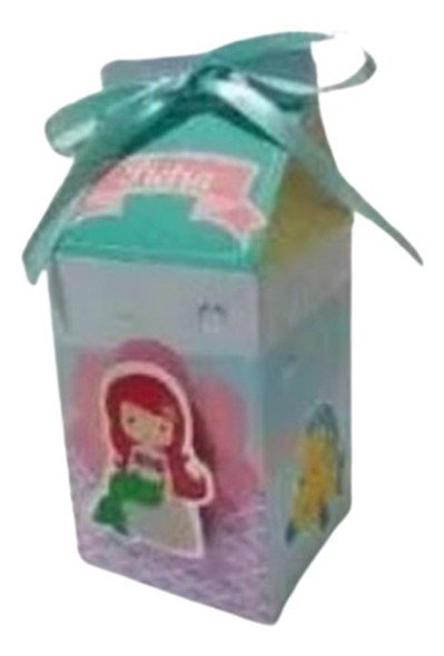 10 Cajitas Milk Box ## De La Sirenita Ariel 0