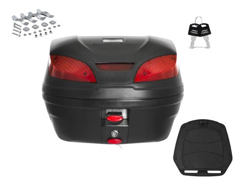 Suporte Bagageiro Yamaha Fazer Fz15 + Bau Protork 30 Litros 1