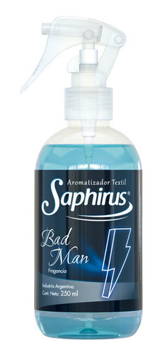 Aromatizador Textil Saphirus Fragancia Bad Man X12unidades 0