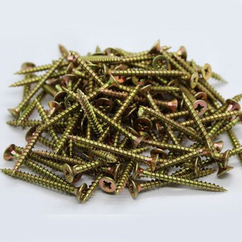 Tornillo P/madera 21x50 (4,5x50) Dorado Pack 200 Unidades 1