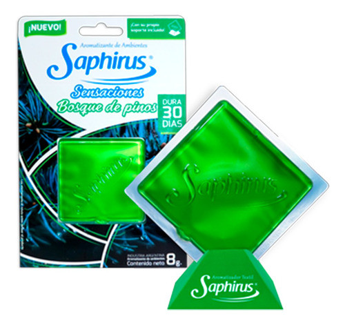 Sensaciones Bosque Pinos De 8g Saphirus Fragancia Ideal Auto 0
