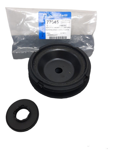 Cazoleta Delantera Para Toyota Etios Con  Crapodina  Tb 1
