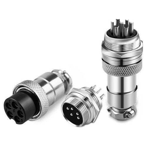 Conector Cable 5 Pines Chasis Gx16 Ph Ventas 0