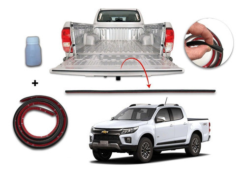Accesorio S10 Chevrolet 2021/23 X1burlete Kit  Sellado Kenny 1