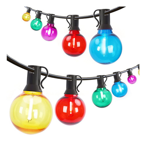 Afirst Guirnalda De Luces Multicolor Para Exteriores De 25 P 0