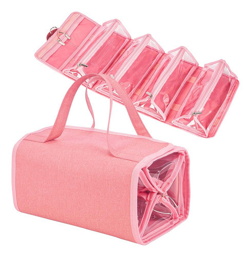 Resistente Al Agua 4 En 1 Roll Up Roll Up Travel Toiletry Ba 0