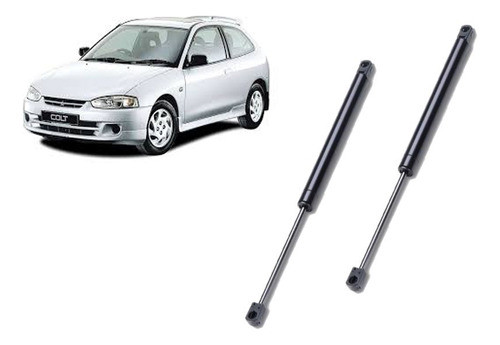 Kit X2 Amortiguadores Baul Mitsubishi Colt 96/03 Clevers 0