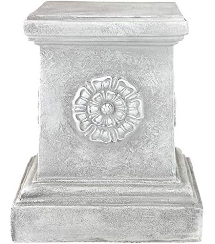 Diseño Toscano Cl5194 Elevador De Base De Pedestal De Jardín 1