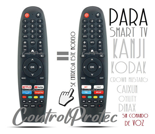 Control Remoto Smart Kanji Kodak Crown Oylity Caixun Lcd632 1