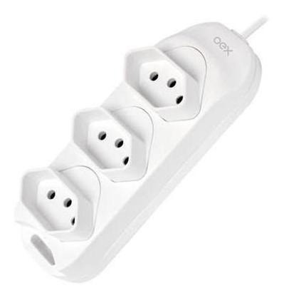Extensão De Tomada Multipla Oex Tm100 1,5m 0