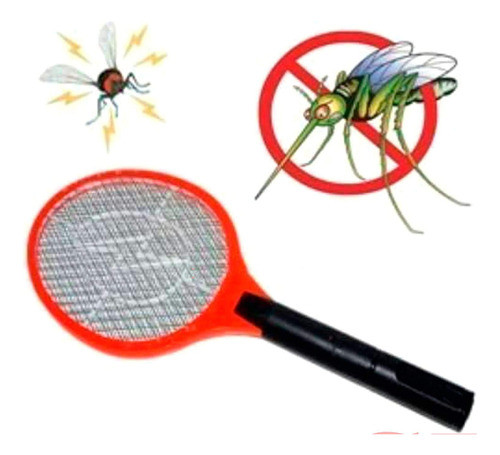 Raqueta Electrica Mata Mosquitos Moscas Recargable Usb 1