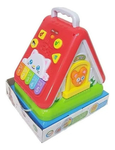Casa Musical Actividades Didactico Para Bebe Poppi Infantil 0