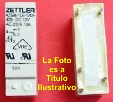 Rele Zettler Bobina 48v Contacto 400v 10a Altern V23061 1