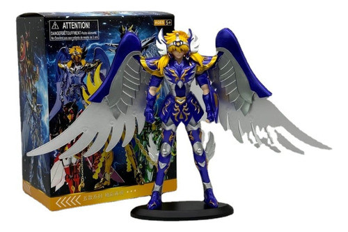 Figura Hyoga De Cisne - Los Caballeros Del Zodiaco 19cm 0