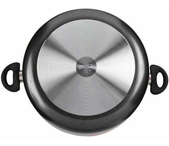 Imusa Usa Imu91637 Olla Antiadherente Con Tapa De Vidrio 127 0