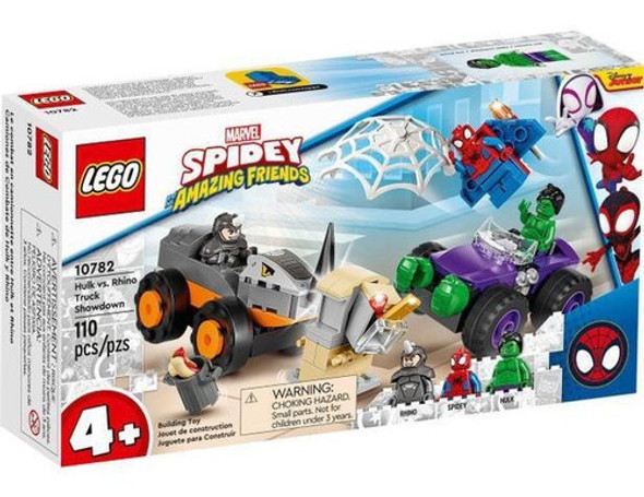 Spidey Amazing Friend Hulk Contra Rinoceronte 10782 - Lego 1