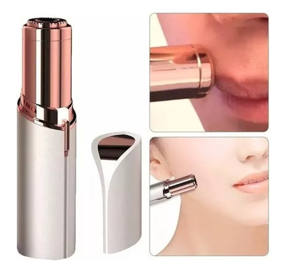 Depiladora Portatil Removedor Vello Facial Hombre Sin Dolor 0