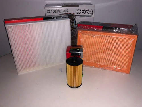 Kit 3 Filtros Chevrolet Tracker Wega Aceite Aire Habitaculo 1