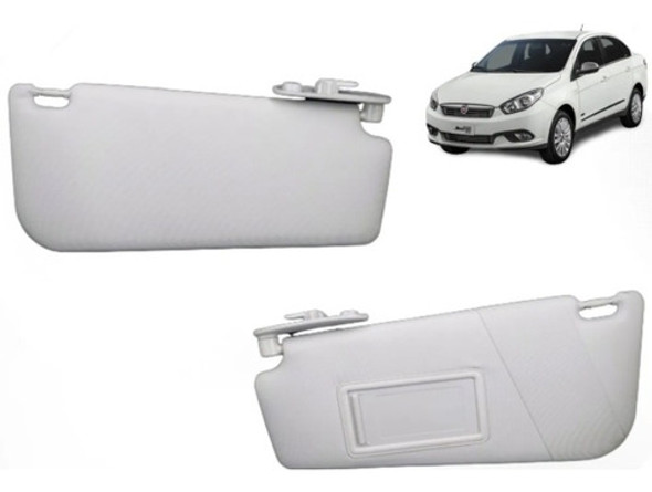 Visera Parasol Derecho C/espejo Grand Siena Palio 326 Punto 1