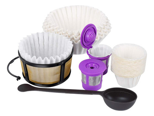 Kit De Filtro De Café K Duo De Repuesto Goloho Con Solución 0