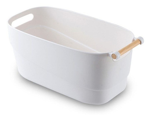 Cesto De Almacenamiento Canasto Mediano Caja Organizadora 0