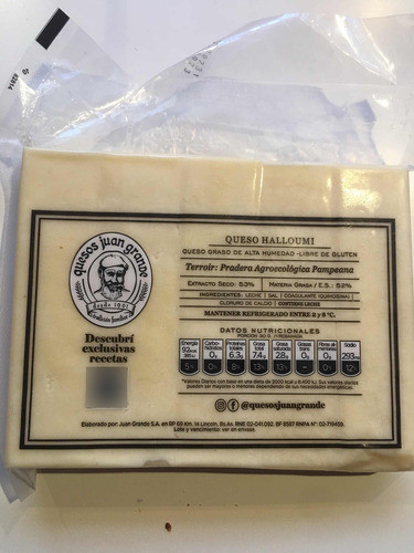 Juan Grande Queso Halloume 5 Bastones Listos Para Grillar 0