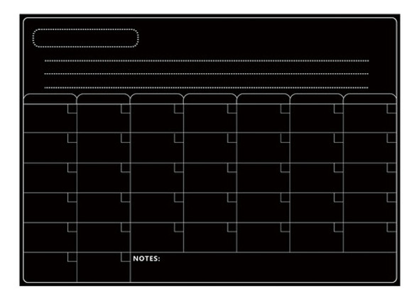 Whiteboard Kitchen Weekly Monthly Do White To List Fridge 0