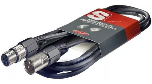 Stagg Cable Canon Canon Microfono 10 Mts 6mm Musicapilar 0
