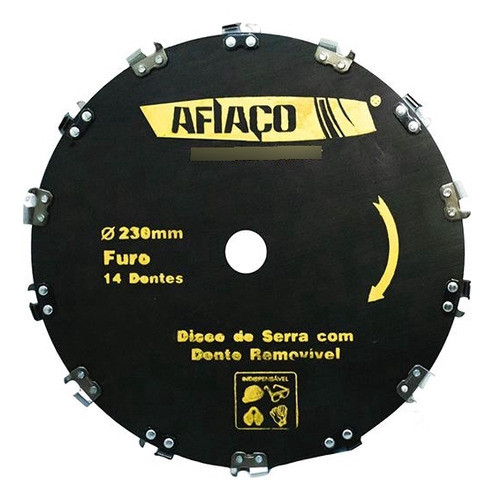 Lâmina/disco Dente Removível Furo De 20afiaço 0