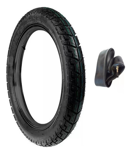 Cubierta Trasera 90 90 18 + Camara Yamaha Ybr 125 Coyote 0