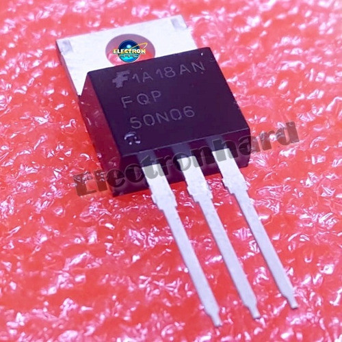Transistor Mosfet Fqp50n06 50n06 Reemplaza Sfp50n06 Kia50n06 1