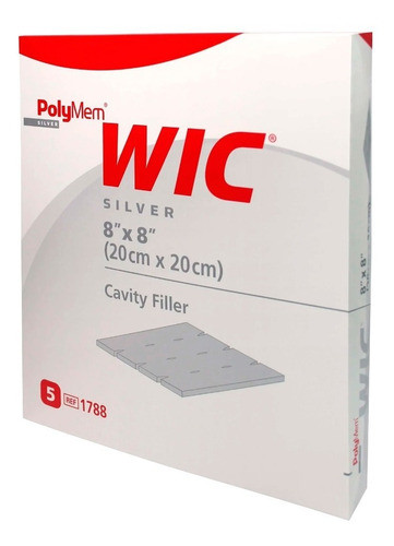 Apósitos Para Heridas Polymem Wic Plata 20 X 20cm 0