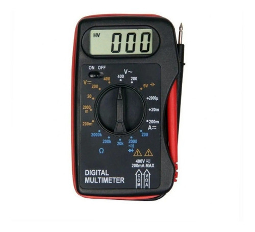 Multimetro Digital Portátil  Medidor Corrente 1