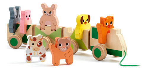 Tren De Actividades Trainimo Farm - Djeco - 0
