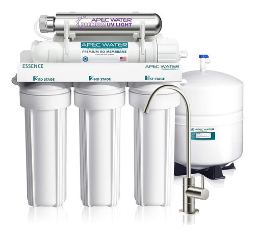 Apec Water Systems Roes-uv75-ss Esterilizador Violeta De Pri 0