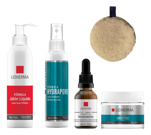 Rutina Skincare Piel Grasa Oleosa Hidratante +20 Lidhrerma 0