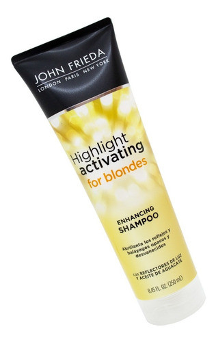 John Frieda Highlight Activating Enhancing Shampoo Reflejos 1