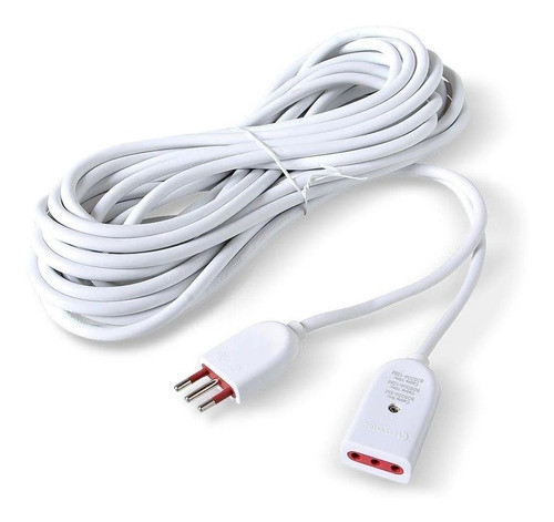 Alargue Electrico 10 Amper Cable 5 Metros Ficha 3 En Linea 1